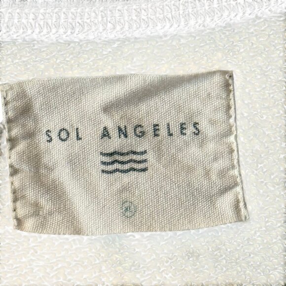 SOL ANGELES Mountain Graphic Sweatshirt In Heather XL - Picture 4 of 4